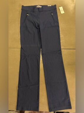 Suzy Shier NWT Large Navy Straight Dress Pants